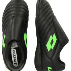 Milano 700 ID K zaalvoetbalschoenen junior all black spring green*Lotto