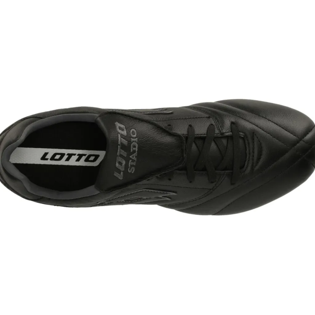 Stadio 200 FG voetbalschoenen heren all black asphalt*Lotto Sale