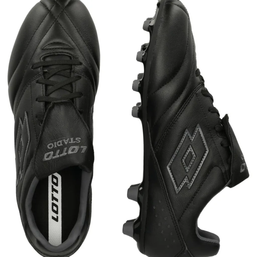 Stadio 200 FG voetbalschoenen heren all black asphalt*Lotto Sale