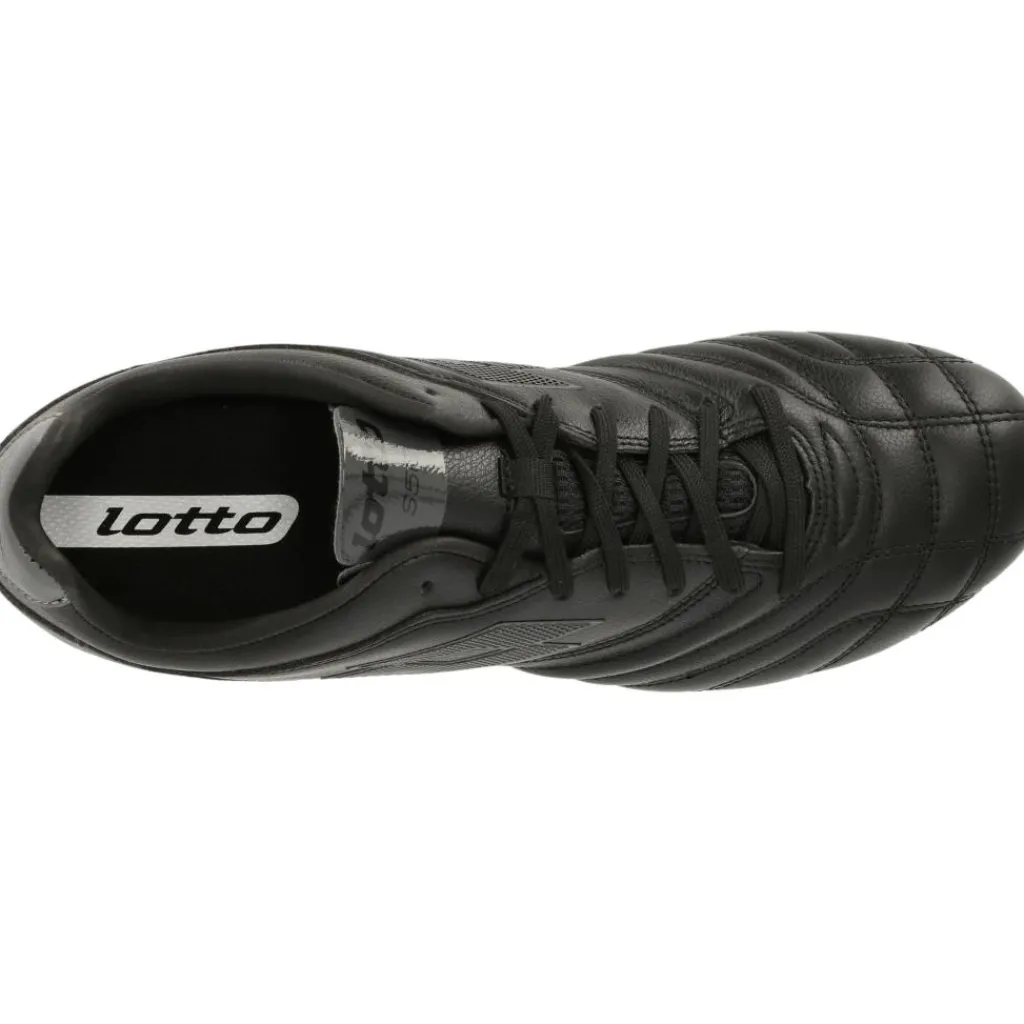 Stadio 300 III FG voetbalschoenen heren all black asphalt*Lotto Discount