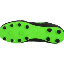 Stadio 200 III FG voetbalschoenen heren all black spring green*Lotto