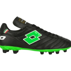 Stadio OG II FG voetbalschoenen heren all black spring green*Lotto Outlet