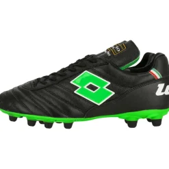 Stadio OG II FG voetbalschoenen heren all black spring green*Lotto Outlet