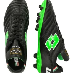 Stadio OG II FG voetbalschoenen heren all black spring green*Lotto Outlet