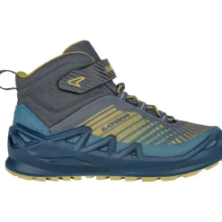 Merger GTX CQ Mid wandelschoenen junior petrol mustard*Lowa Best