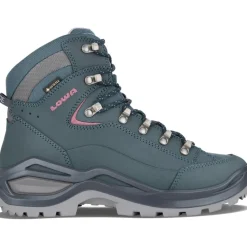 Renegade Evo GTX Mid Ws wandelschoenen dames steelblue oldrose*Lowa Hot