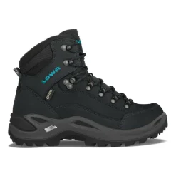 Renegade GTX Mid Small wandelschoenen dames asphalt turquoise*Lowa Outlet