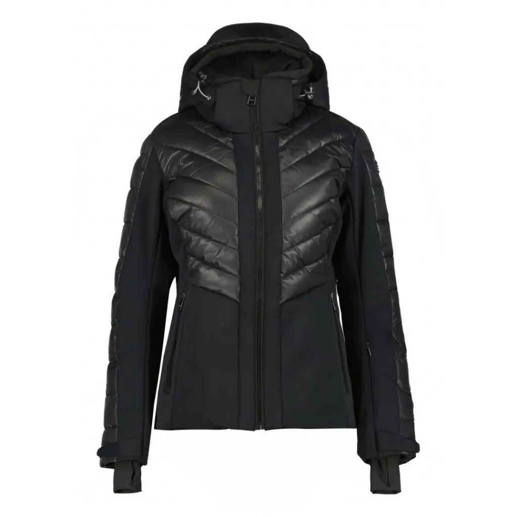 Mallatunturit softshell winterjas dames basic black*Luhta