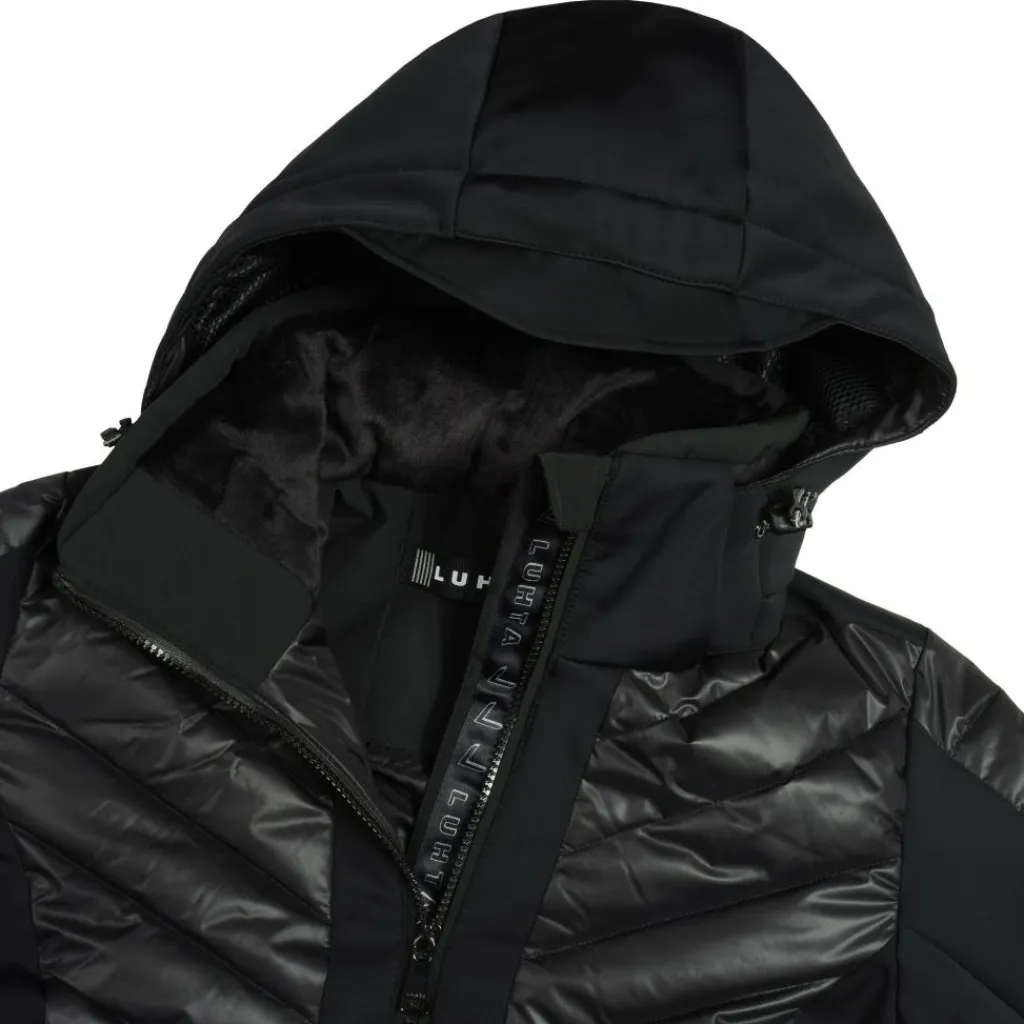 Mallatunturit softshell winterjas dames basic black*Luhta