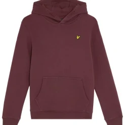  Brush Back Pullover hoodie junior burgundy*Lyle & Scott Best