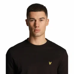  Fly fleece sweater heren jet black*Lyle & Scott Best