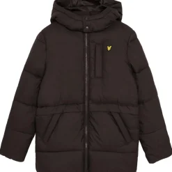 Ripstop Quilted Puffer jas junior jet black*Lyle & Scott Discount