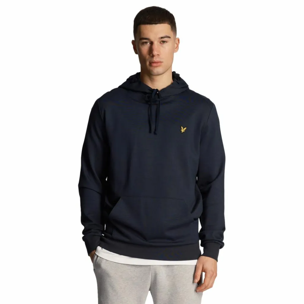 Sports Fly Fleece hoodie heren dark navy*Lyle & Scott Online