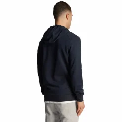  Sports Fly Fleece hoodie heren dark navy*Lyle & Scott Online