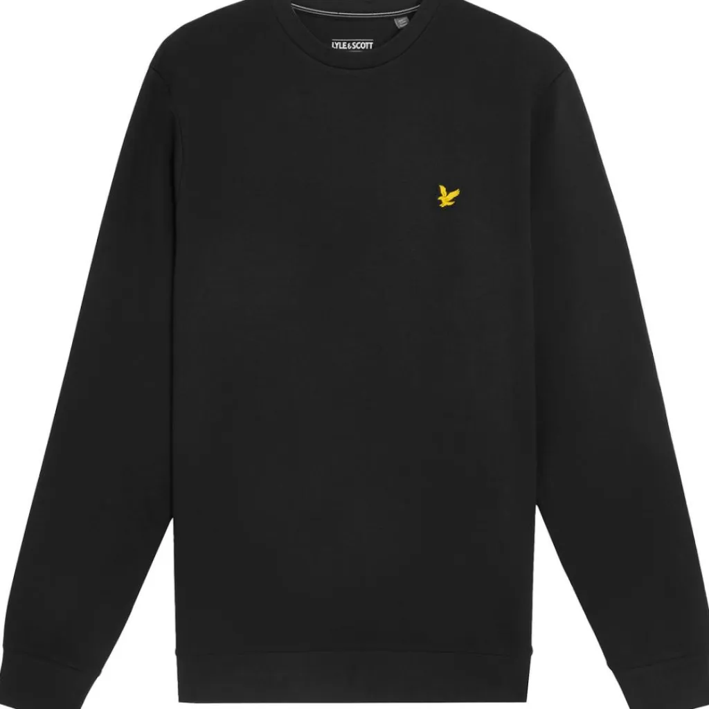 Sports Lightweight sweater heren jet black*Lyle & Scott Discount