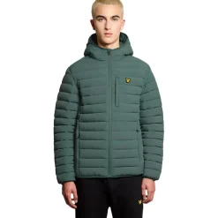 Sports Lightweight Puffer jas heren silver pine*Lyle & Scott Clearance