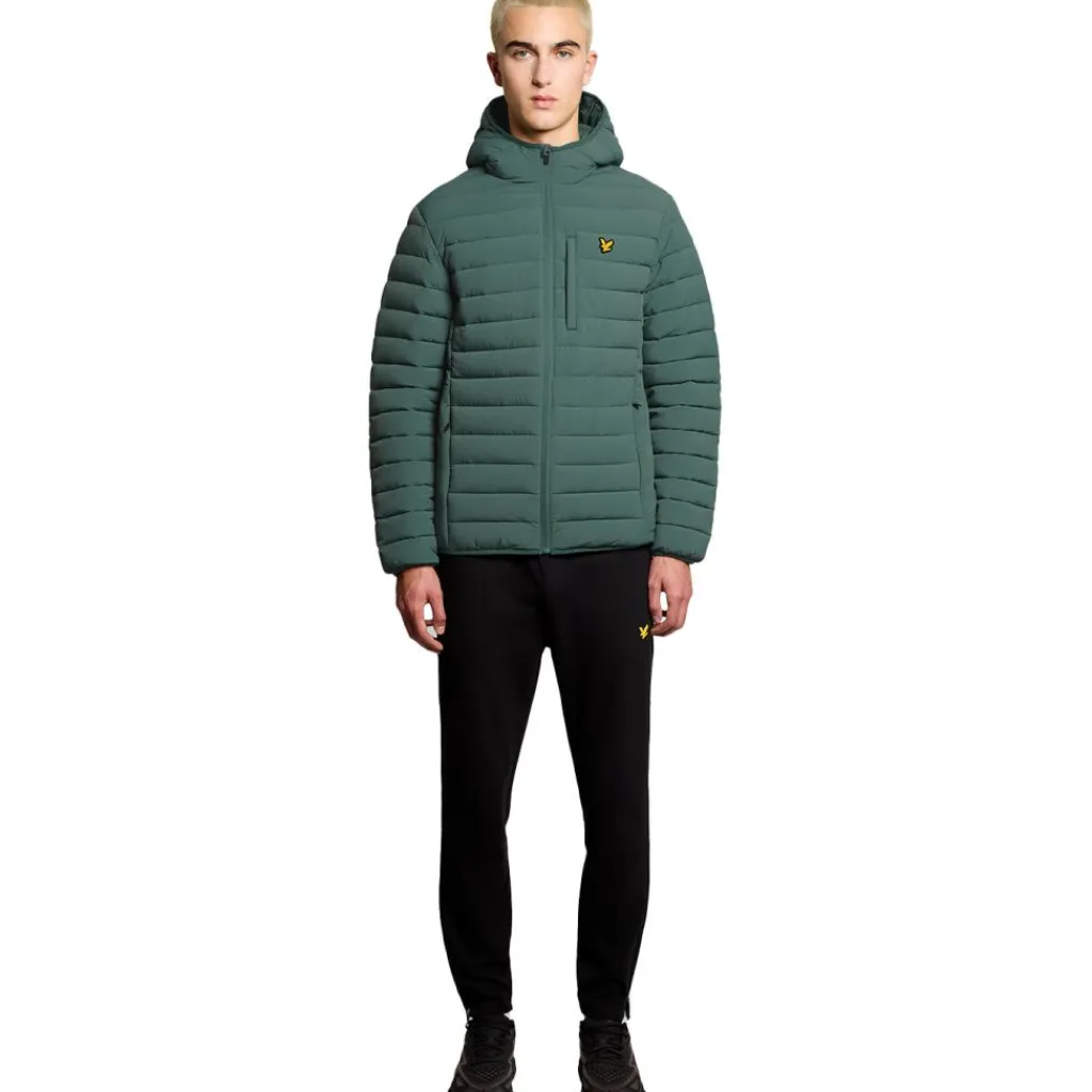 Sports Lightweight Puffer jas heren silver pine*Lyle & Scott Clearance
