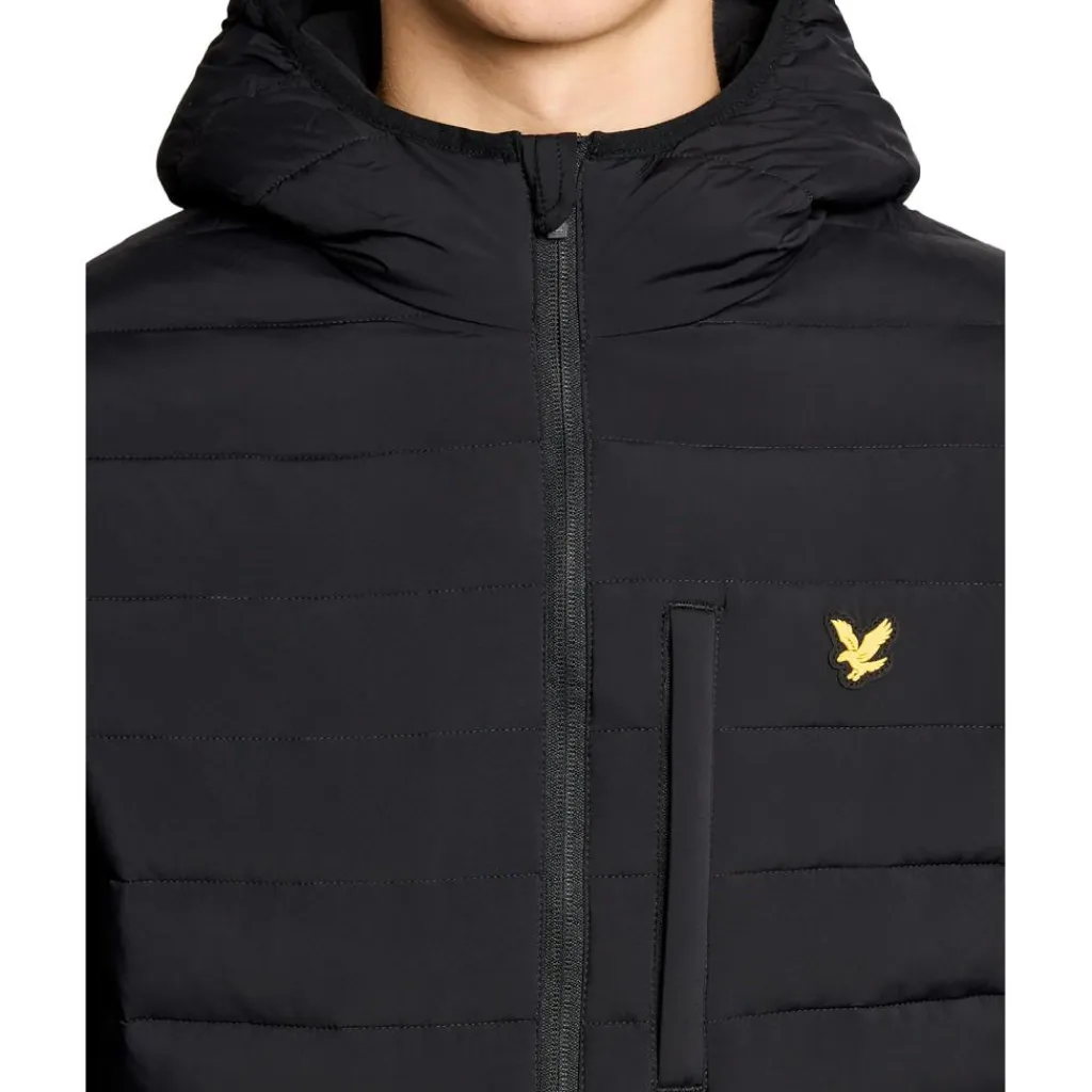 Sports Lightweight Puffer jas heren jet black*Lyle & Scott Online