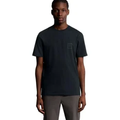  Sports Tonal Logo shirt heren dark navy*Lyle & Scott Discount