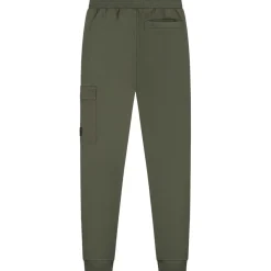 Nylon Pocket joggingbroek junior moss green*Malelions Discount