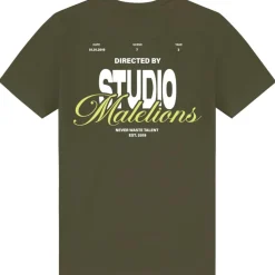 Studio shirt junior moss green*Malelions