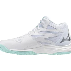 Thunder Blade Z Mid indoorschoenen dames white blue tint*Mizuno Discount