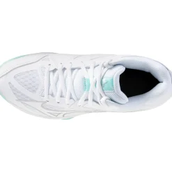 Thunder Blade Z Mid indoorschoenen dames white blue tint*Mizuno Discount