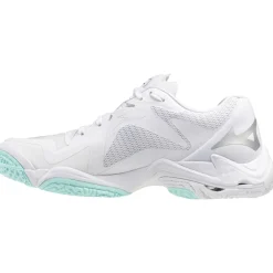 Wave Lightning Z8 indoorschoenen dames white blue tint*Mizuno Clearance