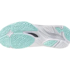 Wave Lightning Z8 indoorschoenen dames white blue tint*Mizuno Clearance