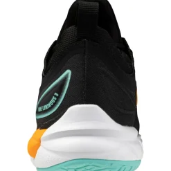 Wave Luminous 3 indoorschoenen heren black tangelo icegreen*Mizuno