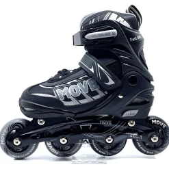 Fast Uni verstelbare inline skates junior black*Move Best