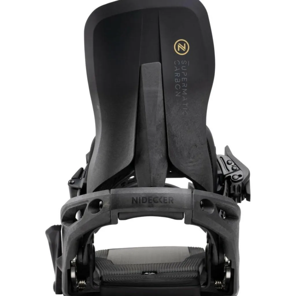 Supermatic Carbon bindingen black*Nidecker Hot