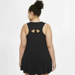 Court Victory tennis tanktop dames black white*Nike New