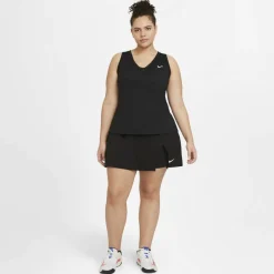 Court Victory tennis tanktop dames black white*Nike New