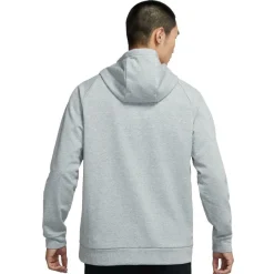 Dri-FIT hoodie heren dark grey heather black*Nike Hot