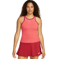 Dri-FIT Slam tennis tanktop dames ember glow noble red white*Nike Best