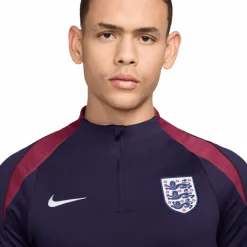 Engeland Strike Dri-FIT trainingsshirt heren purple ink rosewood white*Nike Sale