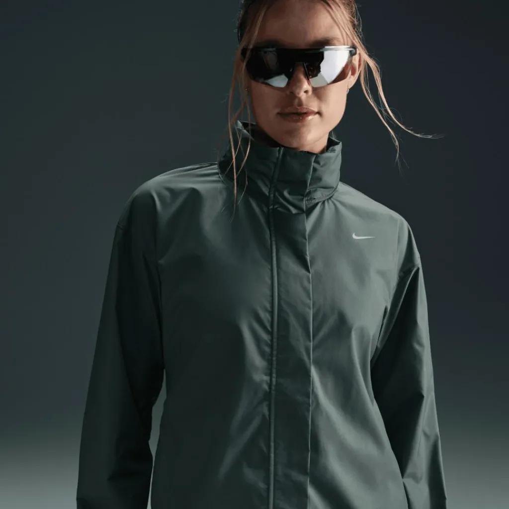 Fast Repel hardloopjack dames vintage green black*Nike Best