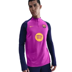 FC Barcelona Strike trainingsshirt heren purple vivid purple midwest gold*Nike Outlet