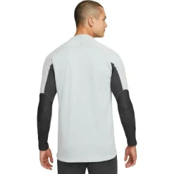 Liverpool FC Strike Winter Warrior trainingsshirt heren wolf grey anthracite chrome yellow*Nike Best