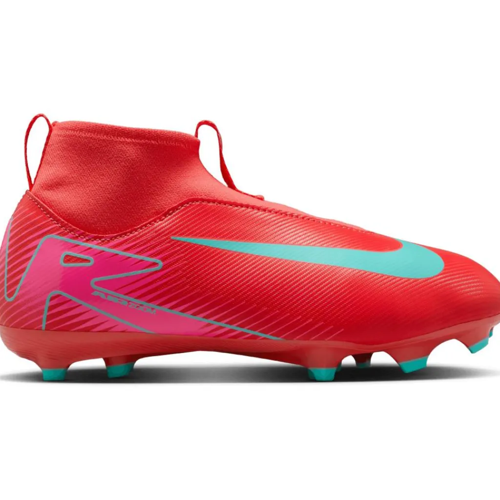 Mercurial Superfly 10 Academy FG AG voetbalschoenen junior ember glow aurora green*Nike Clearance