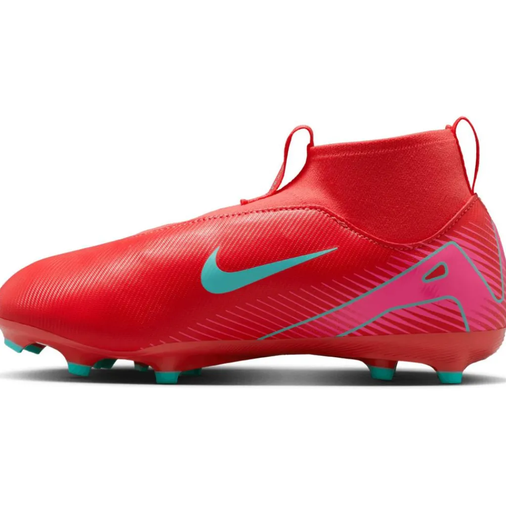 Mercurial Superfly 10 Academy FG AG voetbalschoenen junior ember glow aurora green*Nike Clearance