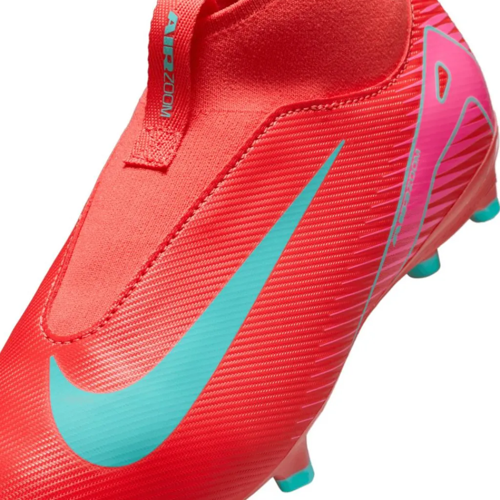 Mercurial Superfly 10 Academy FG AG voetbalschoenen junior ember glow aurora green*Nike Clearance