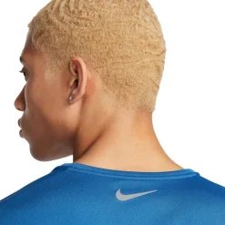 Miler Flash Dri-FIT UV hardloopshirt heren court  blue reflective silver*Nike Hot