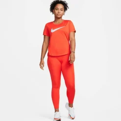 One Dri-FIT Swoosh hardloopshirt dames red*Nike Discount