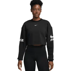 Pro LS shirt dames black white white*Nike Discount
