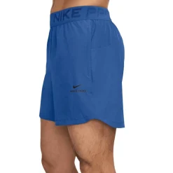 Pro short heren comet blue black*Nike Online