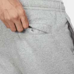 Sportswear Club Fleece joggingbroek heren dark  greyheather matte silver white*Nike Best