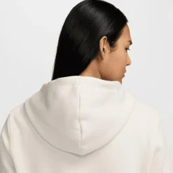 Sportswear Phoenix Fleece Logo hoodie dames light  orewood brown white armor*Nike New