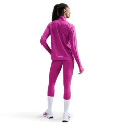 Swoosh hardloopshirt dames hot fuchsia light wild mango*Nike Outlet